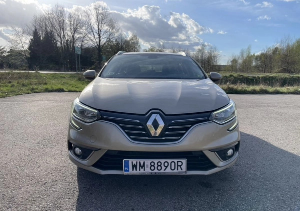 Renault Megane cena 39500 przebieg: 222000, rok produkcji 2016 z Jabłonowo Pomorskie małe 562